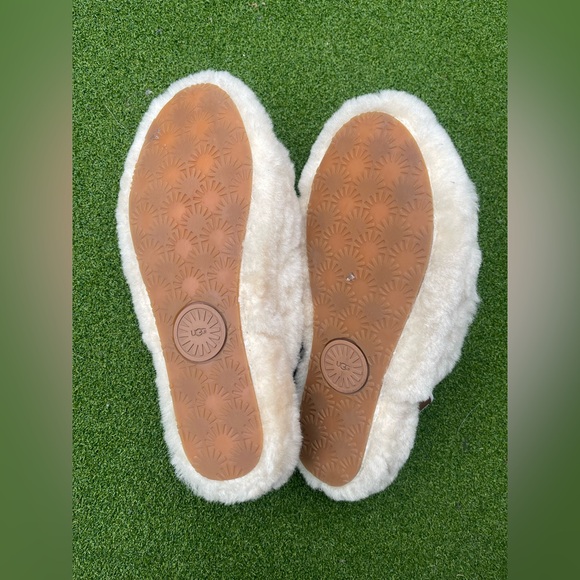 UGG Australia Fluff Yeah Slide Sandals Slippers Women cream, Size US 8 - Picture 2 of 4